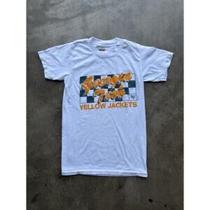 Vintage Georgia Tech Yellow Jackets Football Youth Large (14-16) T-Shirt Oneita